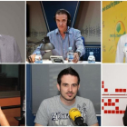 Manu Carreño, José Ramón de la Morena, Juanma Castaño, Dani Senabre, Francesc Garriga y Manolo Lama.