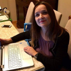 María Carnero, periodista de Diario de León, ganadora del I Premio de Periodismo ‘Félix Pacho’. DL