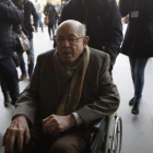 Fèlix Millet, la semana pasada, a su llegada a la Ciutat de la Justícia.