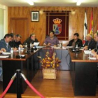 Un momento del pleno de la mancomunidad.