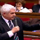 Pasqual Maragall y Artur Mas, protagonizaron el 24 de febrero de 2005 uno de los duelos dialécticos más crispados que los parlamentarios recuerdan.