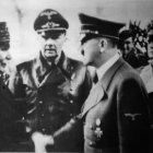 Hitler saluda al mariscal Pétain, en una fotografía tomada en 1940.