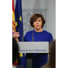 La vicepresidenta del Gobierno, Soraya Sáenz de Santamaría. DÍAZ