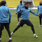 El Madrid se ejercitó ayer en el estadio Luzhniki donde hoy se mide al CSKA en la ida de los octavos.