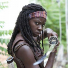 Danai Gurira, en una imagen de 'The walking dead'.