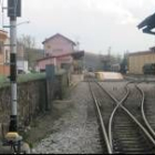Instalaciones de la estación de Feve en la villa de Cistierna donde se realizará la inversión