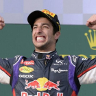 Daniel Ricciardo, antes de conocer su descalificación en el GP de Australia.