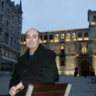 Cirus Andreu, en Botines, durante la visita del año pasado