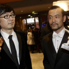 El actor Liao Fan y el director Diao Yinan.