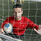 Óscar Sielva fue una pieza indispensable en la gran temporada del equipo boucense, que se quedó a las puertas del play off. LA VOZ DE GALICIA