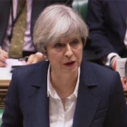 La primera ministra británica, Theresa May.