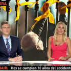 Angie Rigueiro y Ángel Carreiro en el informativo matinal de Antena 3 Noticias.