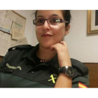 La guardia civil Luisa María Flores, en una foto difundida por la AUGC.