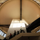 Alumnos en la Escuela de Ingenierías de la Universidad de León.