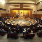 Reunión de la Liga Árabe sobre Siria en El Cairo.