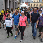 Los participantes partieron a las 11.30 horas de la plaza de Ayuntamiento de Ponferrada.