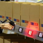 Control de paquetería en instalaciones de Seur.