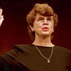 Janet Reno cuando juró su cargo como Fiscal General en 1993.