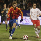 España derrotó a Polonia por 3-0 en El Toralín hace algo más de 10 años en su segunda presencia en el recinto ponferradino. ANA F. BARREDO