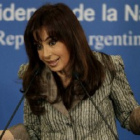 La presidenta argentina, Cristina Fernández.