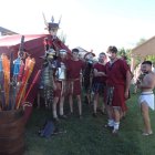 La recreación arrancó con la apertura del campamento. BARREDO
