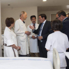 El consejero visita el Hospital Universitario.