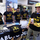 Las BRIF, que instalaron una mesa en la Alubiada bañezana, serán tema en las Cortes.