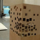 Detalle de la exposición que el equipo de arquitectos japoneses Sanaa muestra en el Musac