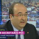 El líder del PSC, Miquel Iceta, ha bromeado con la alianza electoral con Espadaler: Para purgar tus pecados ahora trabajaras para que un gay sea presidente.