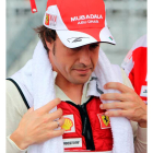 Alonso confía en que las prestaciones del Ferrari mejoren.