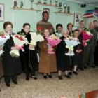 Los octogenarios de Santovenia de la Valdoncina recibieron un homenaje