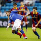 El Barça pese a sus muchas bajas no dejó mala imagen.