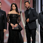 En la imagen Edgar Ramírez, Penélope Cruz, Ricky Martin y Darren Criss.