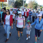 Los participantes este domingo en la Ruta del Pimiento