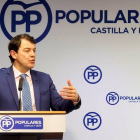 El presidente del PP en Castilla y León, Alfonso Fernández Mañueco. R. GARCÍA