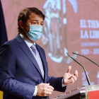 El presidente de la Junta, en el congreso comunero. NACHO GALLEGO