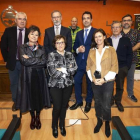 Nueva junta directiva del Colegio de Veterinarios de León.