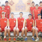 Formación del equipo cadete que disputará la final de la Copa.