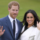 El Príncipe Harry y la actriz estadounidense Meghan Markle