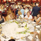 Los peñistas celebraron el aniversario con una comida de confraternización.