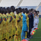 La selección de Mali volverá al césped del Reino de León esta tarde ante Catar. SECUNDINO PÉREZ