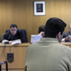 La Audiencia Provincial de Madrid durante el juicio ayer al acusado de ciberacosar.
