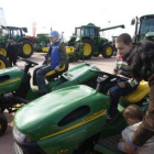La imagen muestra que todo está ya listo para que la Feria de Febrero abra sus puertas el jueves