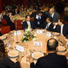 Los ingenieros de Minas celebraron una comida para honrar a su patrona.