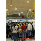 En Barajas se produjeron largas colas por los vuelos retrasados