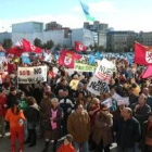 Miles de manifestantes protestaron el sábado contra la Sama-Velilla