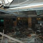 Vista del interior del lujoso hotel donde murieron 53 personas
