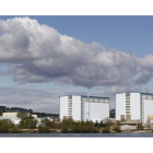 Vista general de la central nuclear de Marcoule, en Chusclan.