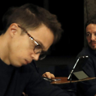 Íñigo Errejón y Pablo Iglesias. BALLESTEROS