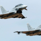 Los Eurofighter volvieron a volar sobre León.